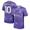 Virallinen pelipaita Liverpool Mac Allister 10 Kolmas 2023-24 Lyhythihainen - Miesten
